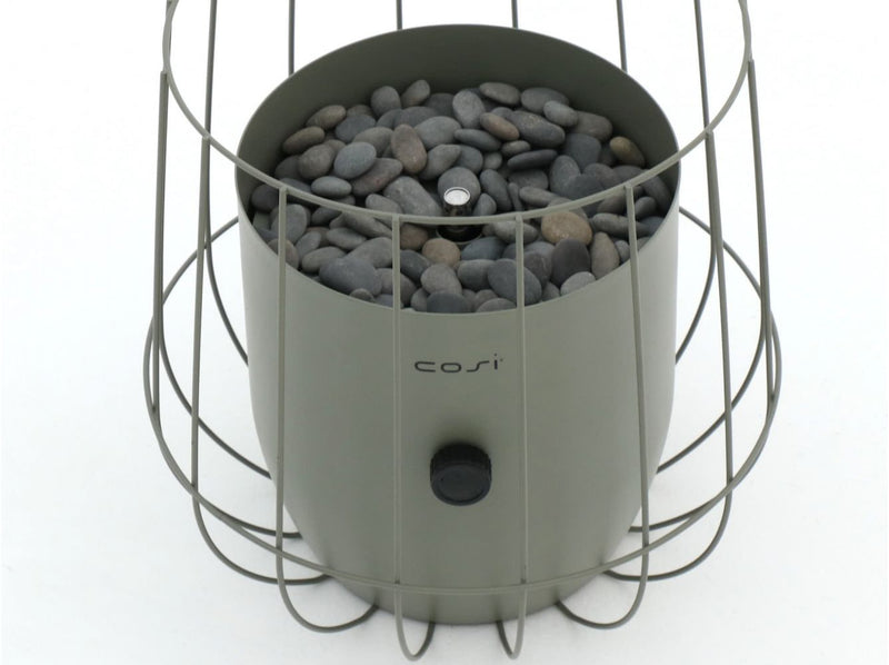 COSISCOOP BASKET OLIVE Gaslaterne Ø 26cm