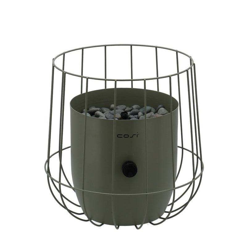 COSISCOOP BASKET OLIVE Gaslaterne Ø 26cm