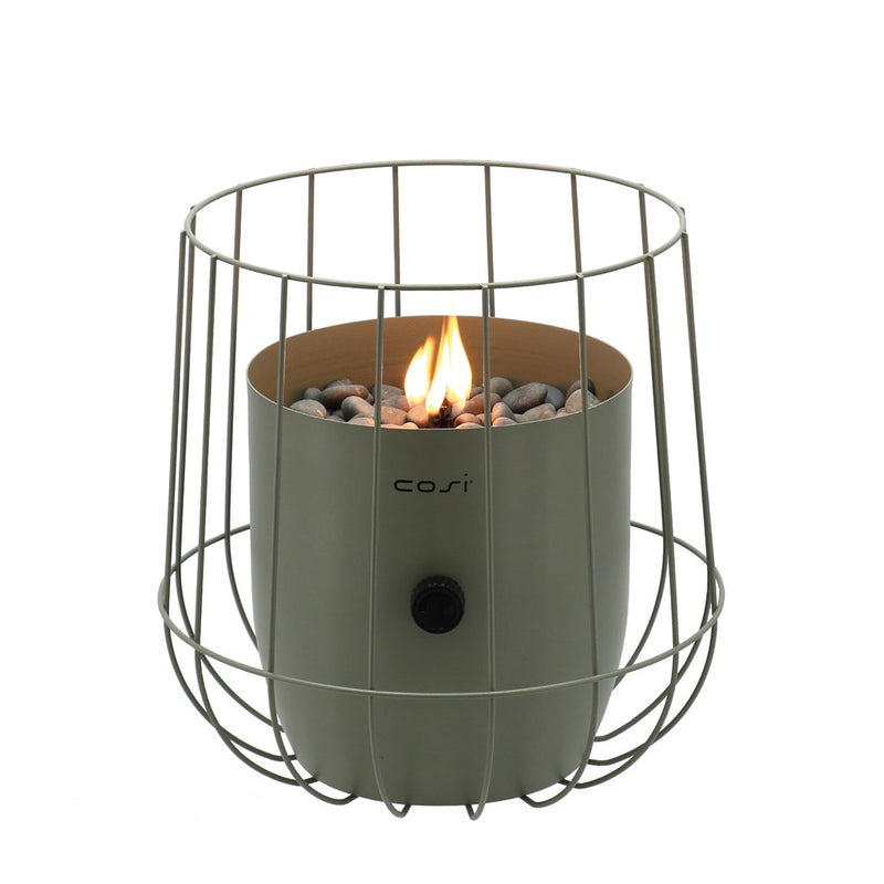 COSISCOOP BASKET OLIVE Gaslaterne Ø 26cm